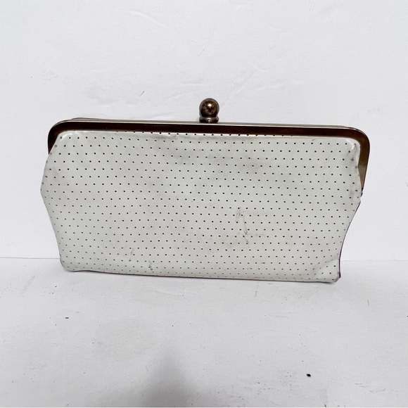 Goorin Cream Leather Wallet Clutch - Picture 1 of 7